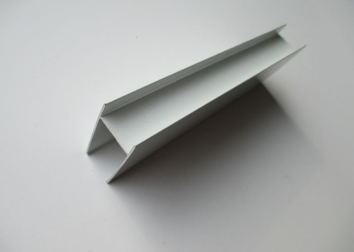 Construction Decoration H Shaped Extruded Aluminium Sections For Glass Led Lighting