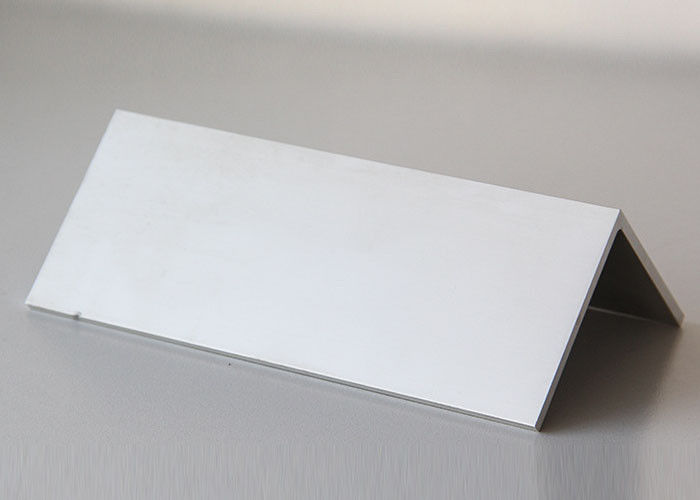 6063 Triangular Alloy Aluminium Angle Profiles Industrial , Aluminum Angle Extrusion