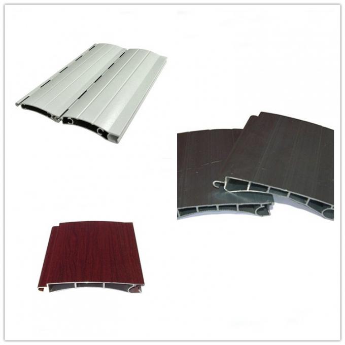 Thermal Break Rolling Shutter Aluminum door extrusions For Automatic
