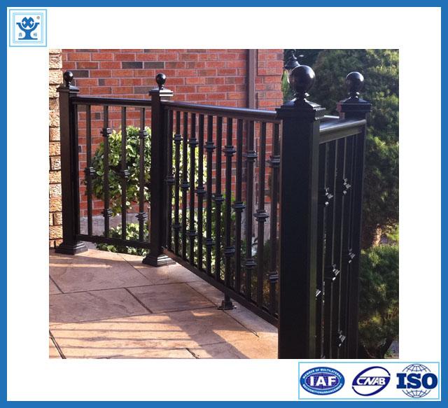 U Channel Aluminum Railing Profiles For Deck , Aluminium Construction
