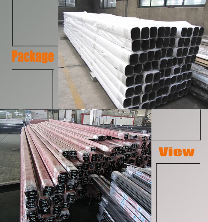 Big Custom Aluminum Channel Profiles , Aluminum U Channel Extrusions
