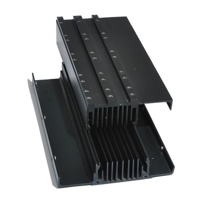 Rectangle Radiator Aluminium Heat Sink Profiles For Consumer Electronics