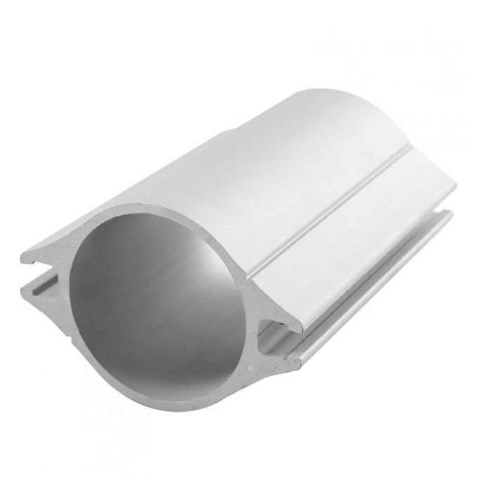 Round Aluminium Extrusion Profiles / Aluminium Alloy Profile With CNC