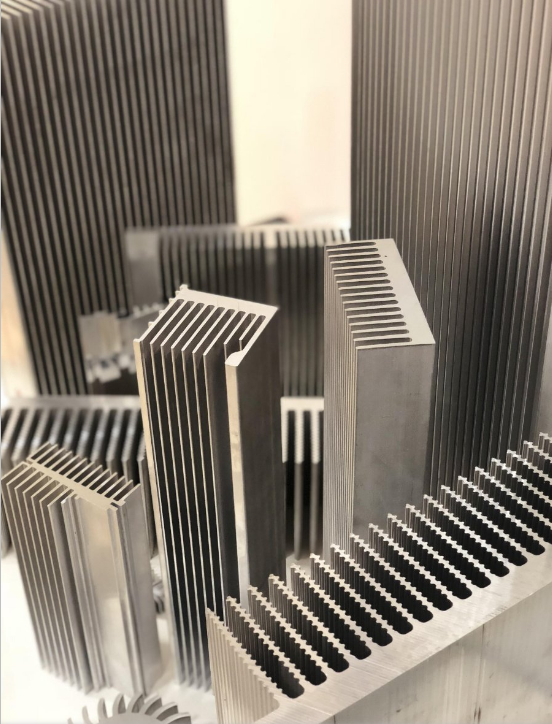 Anodized Aluminum Heat Sink Profiles Alloy Aluminum Extrusion
