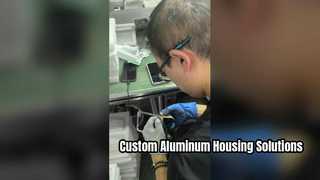 Custom Aluminum Housing for Face Recognition Access Control