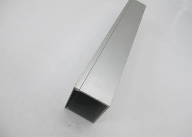 Silver Exterior Anodized Aluminium Extrusion Profiles For Horse / Cattle Fence