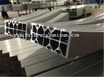 Bending Aluminum Square Tube / Aluminium Industrial Profile Bending Industrial Tube