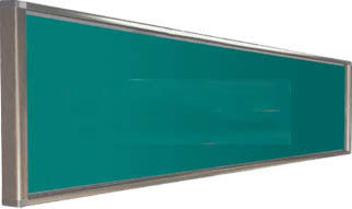 6063 T5 Anodized Aluminium Extrusion Profiles Blackboard / Chalkboard / Lectern Worktop Frame