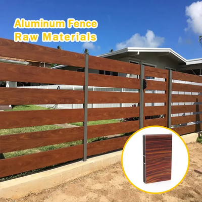 Aluminum Fence Profile Square Tube Wall Panel Ready Mold China Source Factory Supply