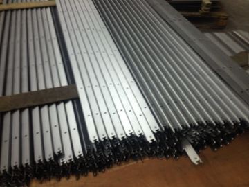 Bending Aluminium Industrial Profile / 6063 aluminium section profile