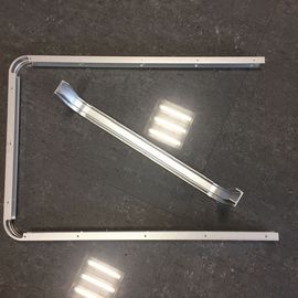 Custom Small Radius Aluminum Bending Profiles with Silver Anodized