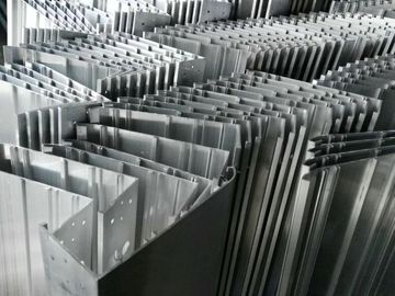5 Meters / 6 Meter CNC Machining Aluminum Profile For Hvac Equipment / Ventilator