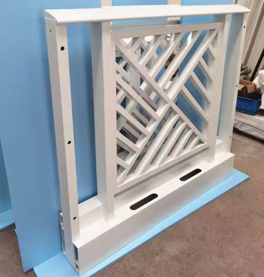 Aluminum Railing Decorative Deck Railing System Aluminum Rail Kit Balcony Aluminium Railing Design