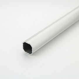 Industry Extrusion Profiles Mill Finish Aluminium Tubes / Round Bar Aluminum Alloy Pipe