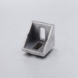 45 Degree Angle Connector T Slot Aluminum Extrusion With Cap 20x20 Corner Bracket