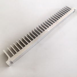 Rectangle Led Aluminum Heatsink Profile Flexible Cutting Length Extrusion Radiator