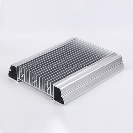 Flat Shape Aluminum Heatsink Extrusion Profiles Heat Dissipation OEM Design