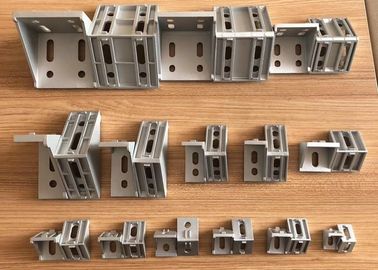 90 Degree Corner Connector Custom Aluminum Extrusions Die Cast Brace Joint Angle Bracket