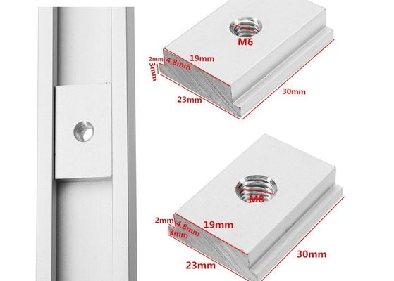 M6 M8 T Track Sliding Nut For Woodworking Tool Slot Fastener