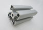Silver Industrial T Slot Aluminum Extrusion Stock Shapes Anodised For Assembly Line