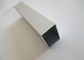 White Aluminum Square Tubing , Anodized Aluminum Pipe 3.0MM Wall Thickness