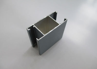 Kitchen Cabinet Aluminium Sliding Door Profiles , Extruded Aluminium Profiles