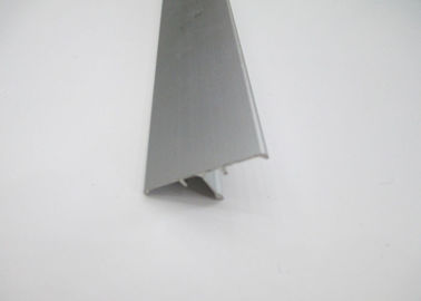 Popular T Shaped Aluminium Extrusion Profiles For Wood Inserts / Solar Panel