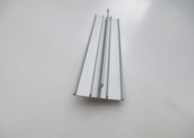 Popular T Shaped Aluminium Extrusion Profiles For Wood Inserts / Solar Panel