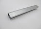 Silver Glossy Outdoor Stair Aluminum Railing Profiles , Anodized Aluminum Profile
