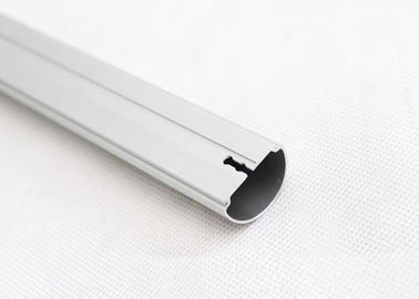 Half Round Aluminium Led Profiles Cover , LED Strip Light Aluminium Extrusion