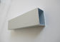 White Aluminum Square Tubing , Anodized Aluminum Pipe 3.0MM Wall Thickness