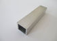 Sliver Seamless Square Polished Aluminum Pipe For Clean Room / Gym Equipment