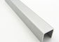U Type Powder Coating Aluminium Channel Profiles For Building Curtain Glass Walls
