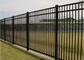 6060 Black Aluminum Fence Industrial Profile Powder Coating