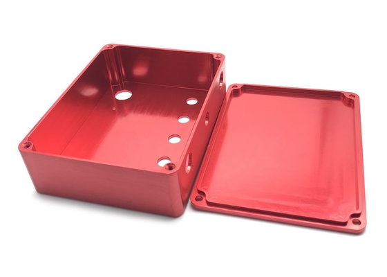 Custom CNC Brushed Small Aluminum Enclosure Box By Die Casting Anti Collision