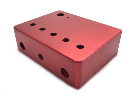 Custom CNC Brushed Small Aluminum Enclosure Box By Die Casting Anti Collision