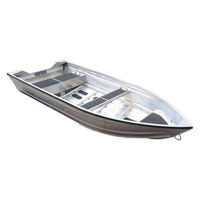 Flat Aluminum Alloy Speed Boat V Hull Sea Boat 3mm 10m