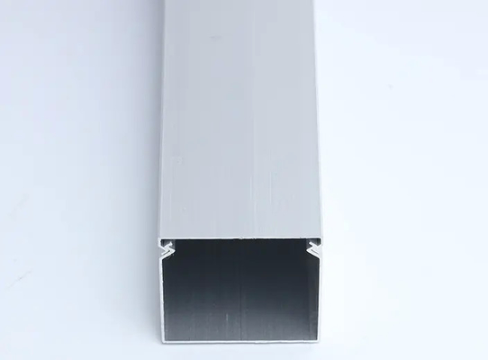 Beige 30*20mm Aluminum Extrusion Profiles Trunking For Power Cords Lines Cable Tray