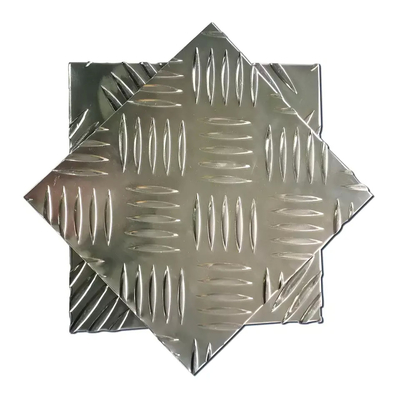 Embossed Aluminium Alloy Sheet Tear Drop Chequered Plate 350mm