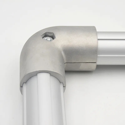 90 Degree Aluminum Alloy Right Angle External Joint Industrial Casting