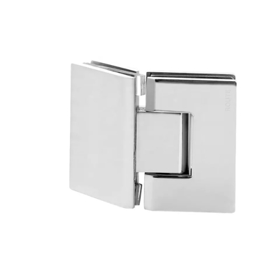 Zinc Alloy Brass 135 Degree Hinge Stainless Steel For Shower Door Enclosure Brushed Fin