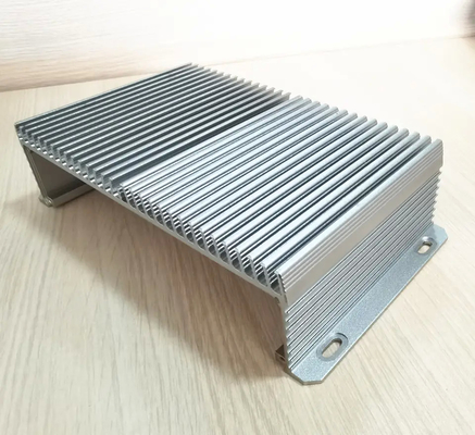 Factory supply black anodized aluminum extrusion heatpipe heatsink