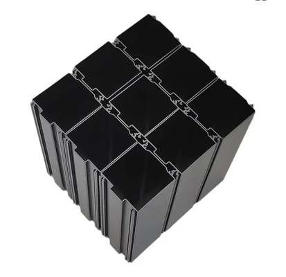 Power supply aluminum box security aluminum case square tube aluminum shell