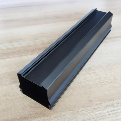Power supply aluminum box security aluminum case square tube aluminum shell