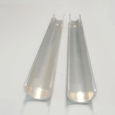 Aluminum Supplier Half Circle Aluminum Pipe 6063 Anodized Semicircle Pipe Price