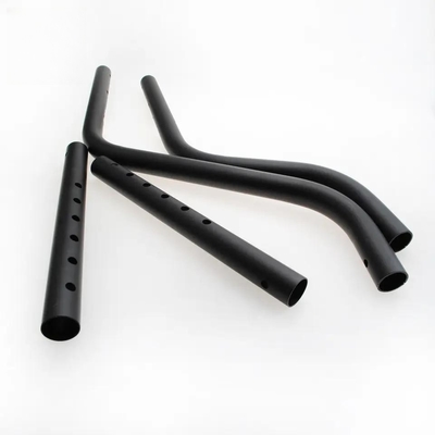 Black cnc Aluminum Turning and Milling Metal Parts Tube Custom Aluminum cnc Machining