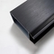 Anodized Brush Black Color Aluminum Profile For Decoration Use Anodized Black Furniture Profile