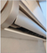 Aluminium alloy air conditioning panel ventilation shutter switch shutter adjustable opening and closing movable profile