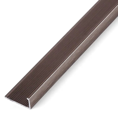 Building Accessories Aluminum L Shape Tile Edging Trim Flooring Profile