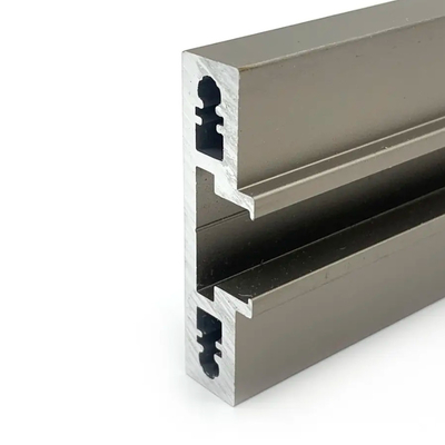 Construction Aluminum Door Profile Sliding Glass Door Extrusion Slim Profile